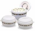 Tabakah Hotpot Stainless Steel Insulated Casserole Karishma 3 Pcs Set